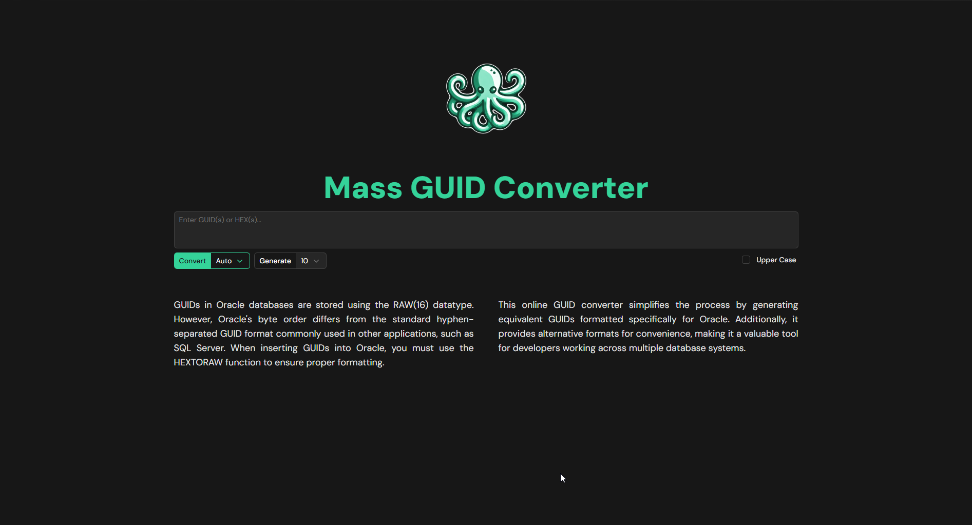 Mass GUID Converter